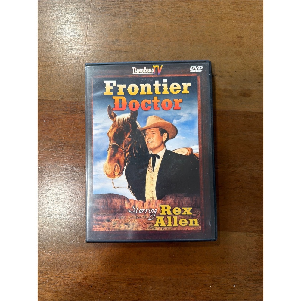 Frontier Doctor DVD Rex Allen 5 Episodes Timeless TV Western Classic 67393